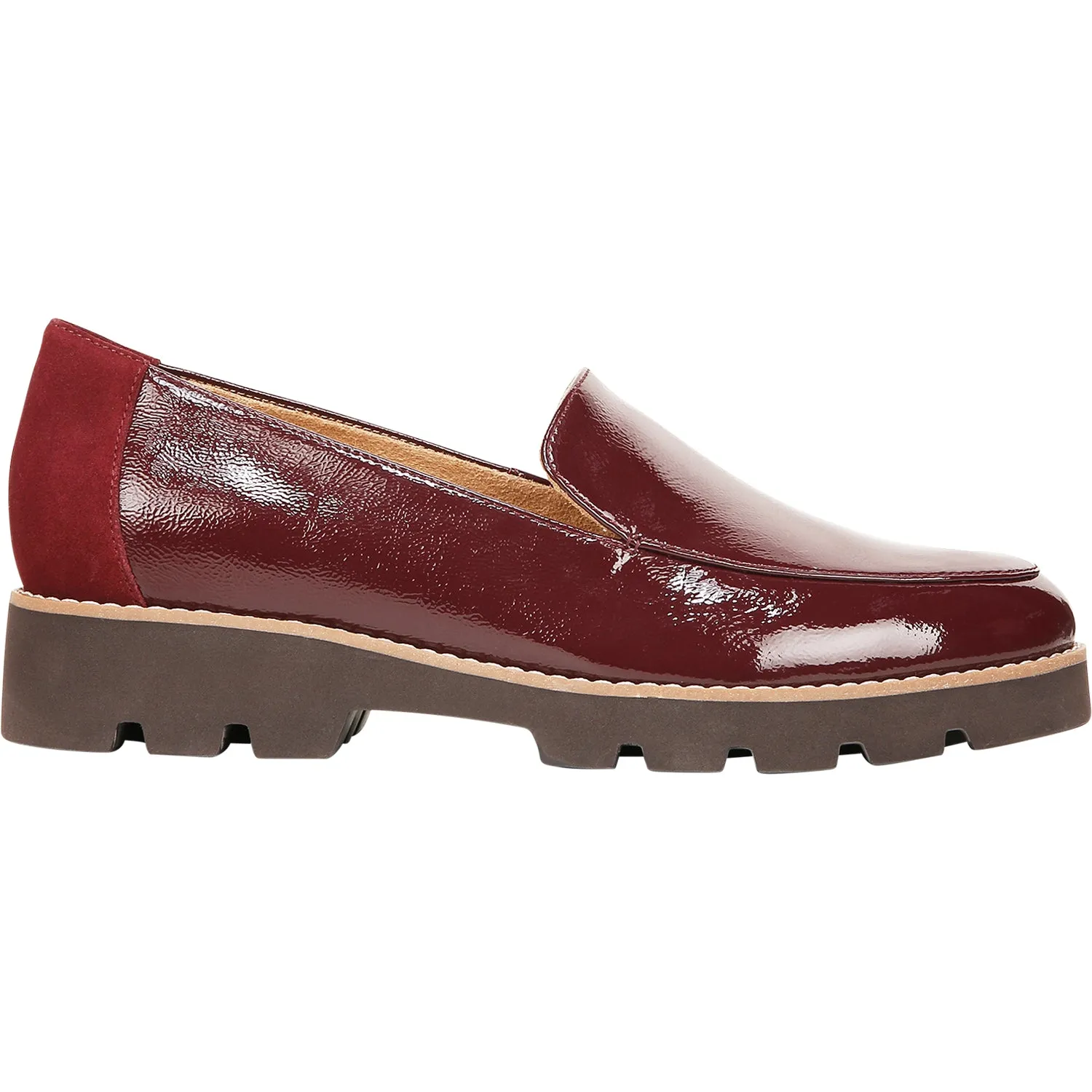 Women's Vionic Kensley Syrah Crinkle Patent