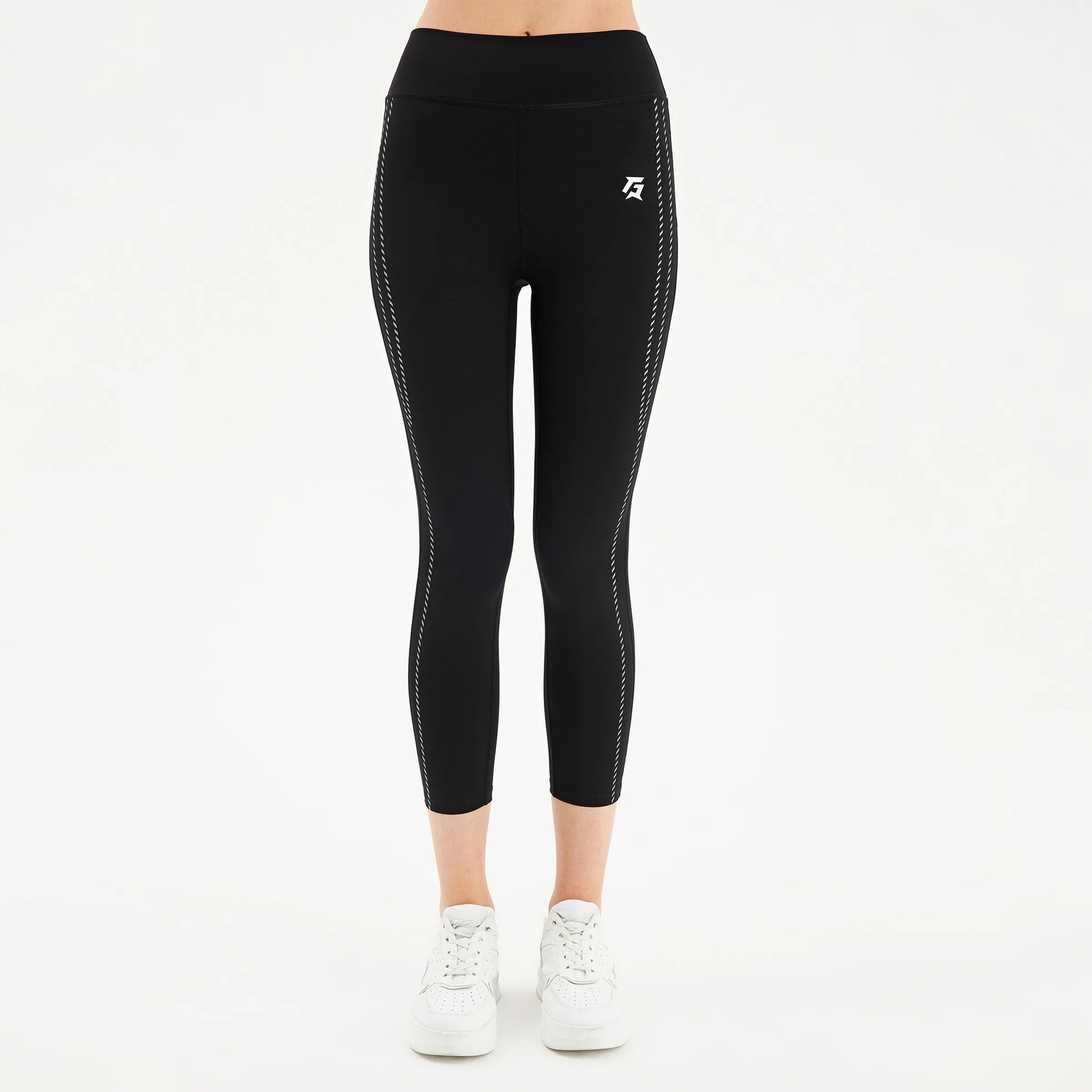 Workout Dotted Leggings (Black)