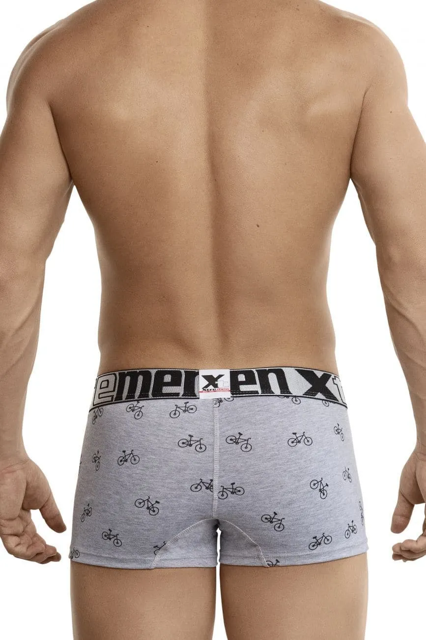 Xtremen 51437C Cycling Print Boxer Briefs