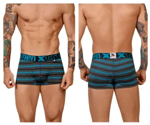 Xtremen 51453C Stripes Trunk Color Turquoise