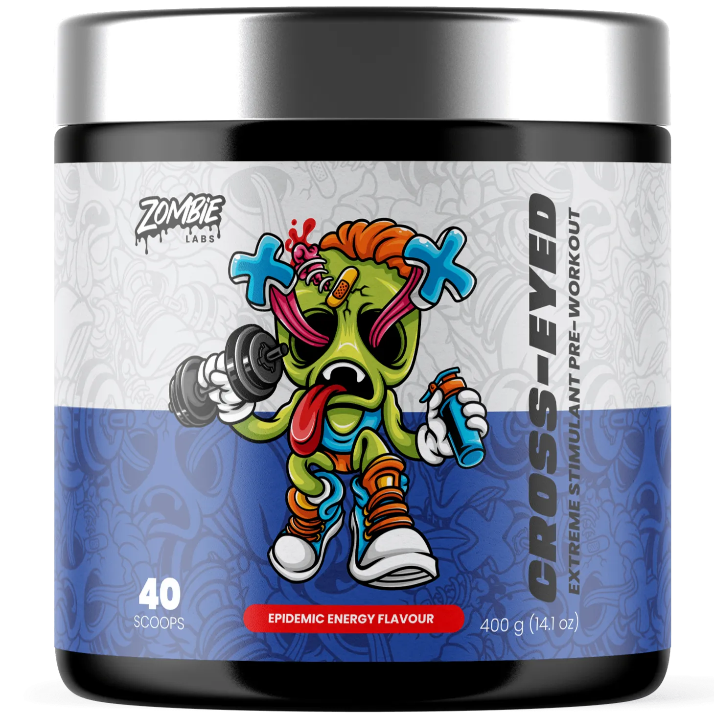 Zombie Labs Cross-Eyed Extreme Stim   Beta Alanine